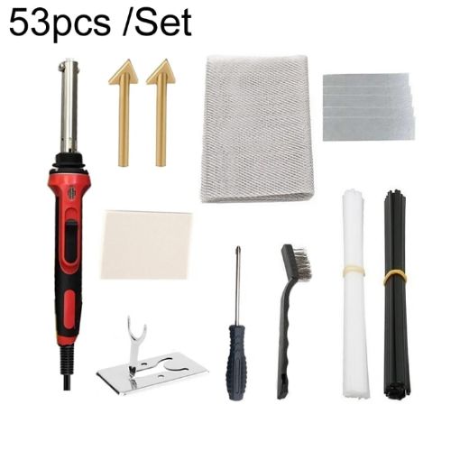 53pcs Car Bumper Repair Kit, Plastic Parts Restoring, AU Plug - 1