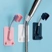 Adjustable Pink Multifunctional Shower Rack Shelf, No Drilling - 2