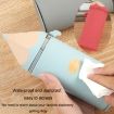Large Capacity Silicone Pencil Case - Dirty Resistant (Brown) - 6