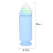 Large Capacity Blue Silicone Pencil Case Pen Container Stationery - 3