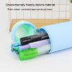 Large Capacity Purple Silicone Pencil Case & Pen Container - 6