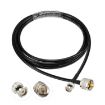 10m RG58 Adapter Cable BNC Male to UHF Male - 2