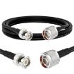 0.5m RG8X Coaxial Cable N Male to BNC Male - 2