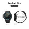 LOKMAT ATTACK 2 PRO Gold 1.39" 5ATM Waterproof Bluetooth Smart Watch - 3