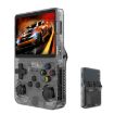 R36S Retro 3.5" Game Console Linux 64G Dual TF Gray Transparent - 1