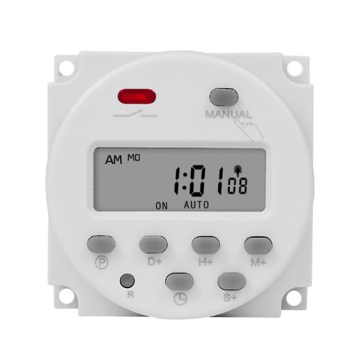 SINOTIMER CN101S-110V Programmable 7-Day Digital Timer Switch - 1