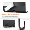 Black Data Cable Storage Hook for Home Computer Desktop - 4