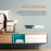 Black Data Cable Storage Hook for Home Computer Desktop - 6