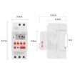 SINOTIMER TM919B-3 24V 30A Programmable Digital Timer Switch - 6