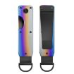 Black Forged Carbon Compact Key Organizer, Holds 2-6 Keys - 4