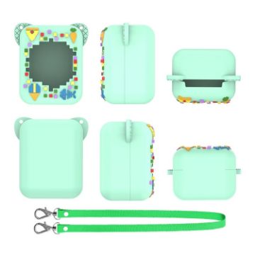 Bitzee Electronic Pet Machine Silicone Case, Mint Green - 1