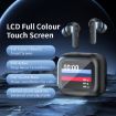 LY30 Touch Screen ANC+ENC Wireless Bluetooth Earphones (White) - 3