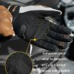 SULAITE XXL Khaki Motorcycle Touch Screen Full Finger Gloves - 6