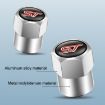 Green 4pcs Car/Motorcycle Valve Cap Tire Decoration Set - 6