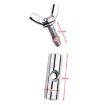 Stainless Steel RV Tent Slide Rail Track Ring Screw Nut - 2