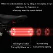 Round Bicycle Brake Light - Intelligent Induction, Cushion Model - 3