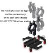 Blue Aluminum Alloy Mobile Phone Holder for Motorcycles & Bicycles - 5