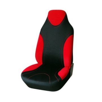 Universal Red Car Seat Cover, All Seasons, Single Seat - 1