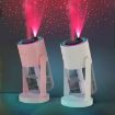 Star Projection Light Humidifier USB 280ml Car Diffuser, White - 2