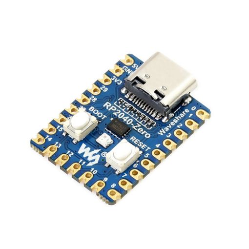 Waveshare RP2040 Pico-Like MCU Board, Spec: Zero, Raspberry Pi Based - 1