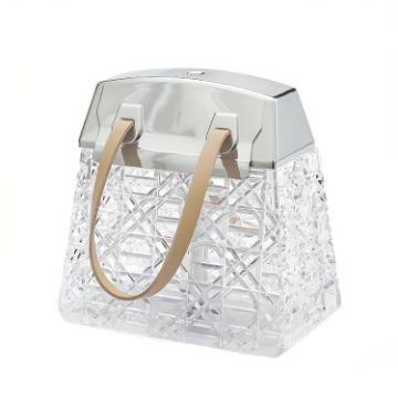 Small White Crystal Bag Humidifier with Aroma and Ambient Lighting - 1