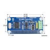 Waveshare 14882 Raspberry Pi RS485 SPI CAN HAT Bus Module - 3