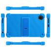 TCL Tab 8 Gen 2 Shockproof Silicone Case with Holder, Rose Red - 3