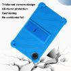 TCL Tab 8 Gen 2 Shockproof Silicone Case with Holder, Rose Red - 6