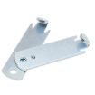 Wire Twister T-Post Clamp Fence Winder Set (2pcs, Silver) - 2