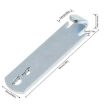Wire Twister T-Post Clamp Fence Winder Set (2pcs, Silver) - 3