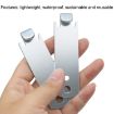 Wire Twister T-Post Clamp Fence Winder Set (2pcs, Silver) - 4