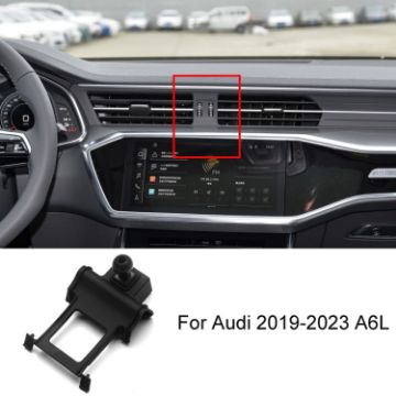 Audi A6L 19-23 Left-Drive Car Phone Holder Mount Base - 1