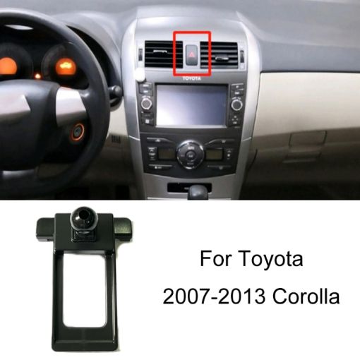 Toyota Corolla 07-13 Left Drive Air Outlet Phone Holder Base - 1