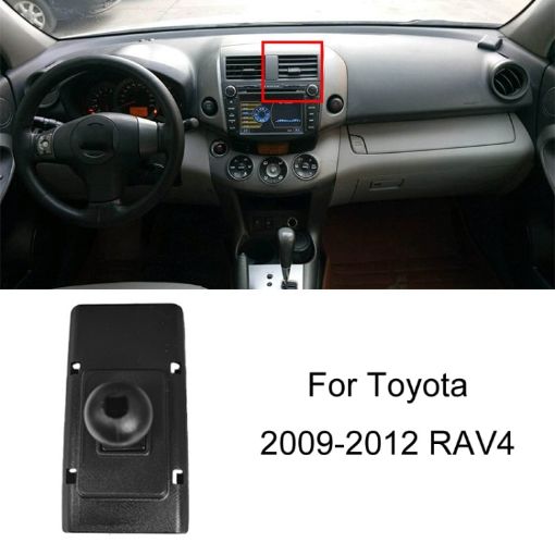 Toyota 09-12 RAV4 Air Outlet Phone Holder Base, Left Driving - 1