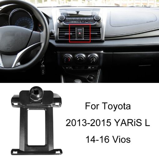 Toyota Yaris/Vios Air Outlet Phone Holder Base (2013-2016) - 1