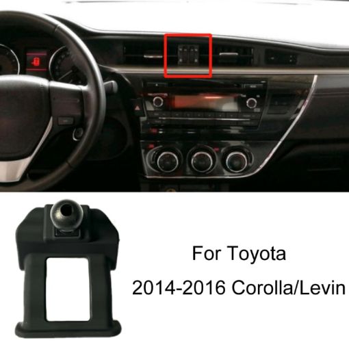 Toyota Corolla/Levin 14-16 Air Outlet Phone Holder Base - 1
