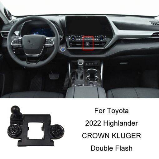 Toyota 22 Highlander/CROWN KLUGER Car Air Outlet Phone Holder - 1