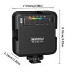 Desiontal X1 Portable RGB Cell Phone Streaming Fill Light - Black - 3