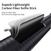 aMagisn 3m Carbon Fiber Selfie Stick for Action Cameras - 6
