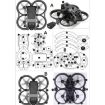 DJI Avata Fuselage Sticker A-04 Colorful Lines, No Adhesive - 4
