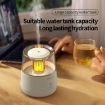 Raindrop Candlelight Aromatherapy Diffuser Humidifier, Colorful, Black - 3