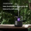 Raindrop Candlelight Aromatherapy Diffuser Humidifier, Colorful, Black - 6
