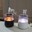 Raindrop Candlelight Diffuser & Humidifier with Colorful Lights US Plug - 2