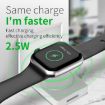 Apple Watch Series USB Magnetic Wireless Charger + Card Reader (White) - 2