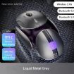 Inphic X2 Bluetooth Wireless Tri-Mode Rechargeable Mouse Gray - 3