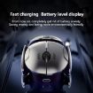 Inphic X2 Bluetooth Wireless Tri-Mode Rechargeable Mouse Gray - 5