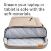 BANGE BG-6802 Khaki Large Laptop Bag Notebook Case - 5