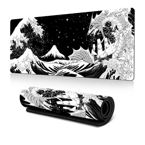 Big Wave Gaming Mouse Pad 300x600x2mm Non-Slip Desk Mat (No.4) - 1