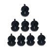 8pcs Violin Mute Set - Volume Reduction Tool (Black) - 1