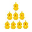 Yellow 8pcs Violin Mute Set - Volume Reduction Tool - 1